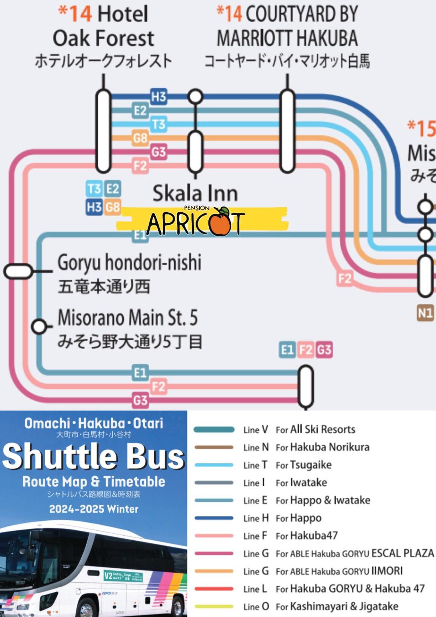 Apricot Pension Hakuba Extérieur photo